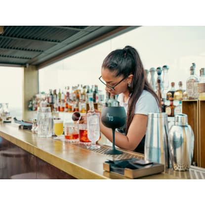 Rooftop Bar Hotel Late Night Venue