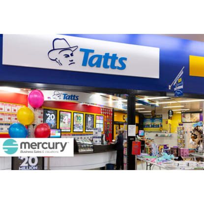 Tatts Lotto & Gift Shop near Brighton for Sale