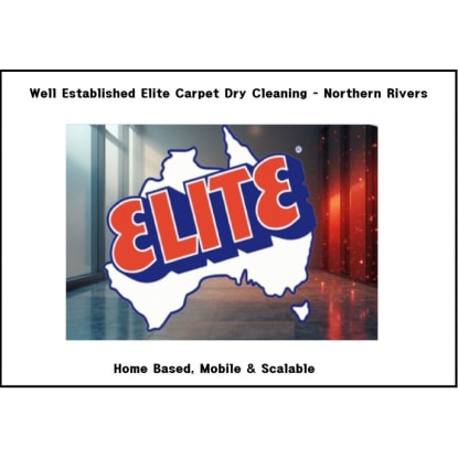 Elite Carpet Dry Cleaning Northern Rivers Home Based, Mobile & Scalable