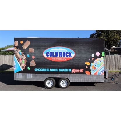Cold Rock Mobile Van - No Rent, High Margins