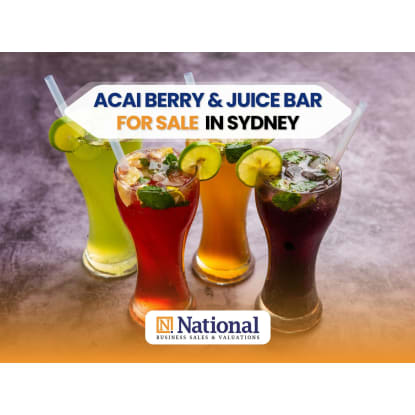 Superb Acai Berry & Juice Bar for Sale | Easy Operation