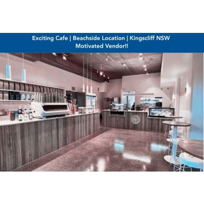 Fantastic Growing Cafe Beachside Location – Kingscliff NSW