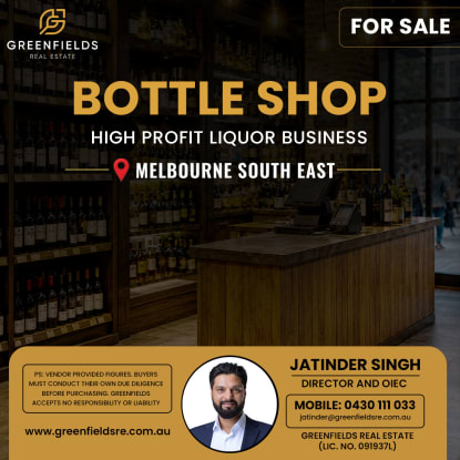 High-Profit Bottle Shop for Sale – Melbourne South East