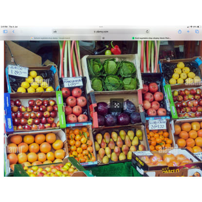 Fruit and vegetable shop, over $2,500 net profit per week.