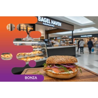 36823 Fully Established & Equipped Bagel Cafe - Prime Location