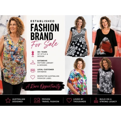 Established Australian Fashion Brand, Pattern Library & Customer Database