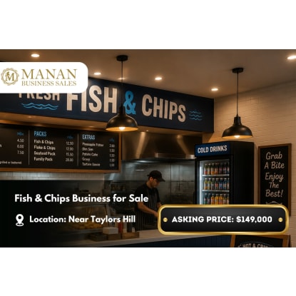 Fish & Chips Business for Sale Near Taylors Hill