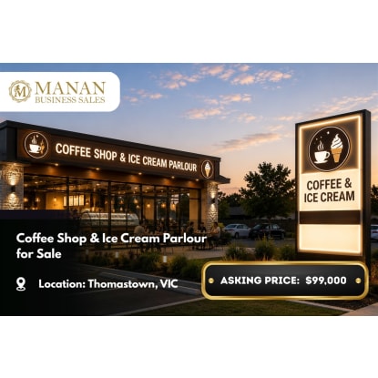 Coffee Shop & Ice Cream Parlour for Sale - Thomastown, VIC