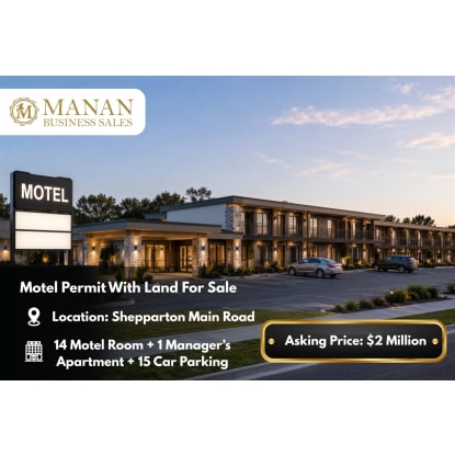 Motel Permit With Land For Sale