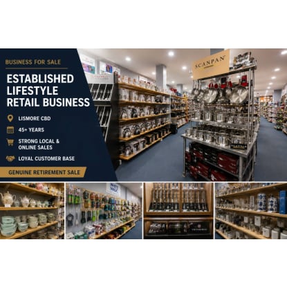 Established Homewares & Gift Retailer | 45 Years | Retail & Online