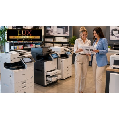Highly Profitable Printer Distribution & Service Business + Commercial Building for Sale