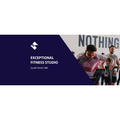 EXCEPTIONAL FITSTOP STUDIO FOR SALE (SOUTH PERTH, WA) BFB4349