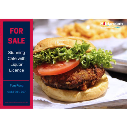Stunning Cafe with Liquor Licence - Prime Wembley Location
