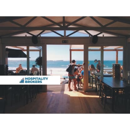 ICONIC BEACHFRONT CAFE | FULLY MANAGED | RARE LOW RENT