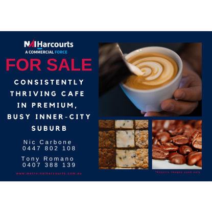 Thriving & Consistent Cafe in Fantastic N.O.R. Location