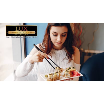 Busy Japanese Sushi Train Restaurant For Sale
