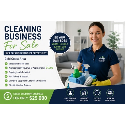 Leading Australian Brand Home Cleaning Franchise Opportunity – Gold Coast