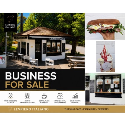 Prime Heidelberg Panini Bar | $275/Week Rent