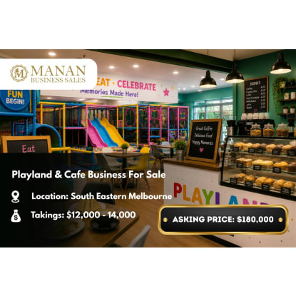Playland & Cafe Business For Sale