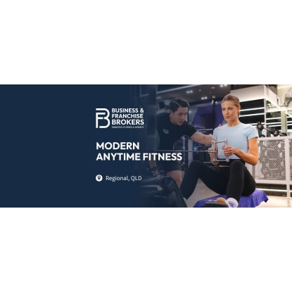 MODERN ANYTIME FITNESS 24/7 CENTRE IN REGIONAL QUEENSLAND BFB4356