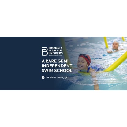 A RARE GEM! INDEPENDENT SWIM SCHOOL (SUNSHINE COAST QLD) BFB3354