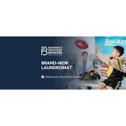 BRAND-NEW LAUNDROMAT - MELBOURNE'S FASTEST-GROWING SOUTH-EAST CORRIDOR BFB4188