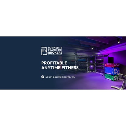 PROFITABLE ANYTIME FITNESS CENTRE FOR SALE (SOUTH-EAST MELBOURNE) BFB4440