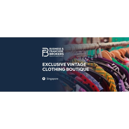 EXCLUSIVE VINTAGE CLOTHING BOUTIQUE (SINGAPORE) BFB3470