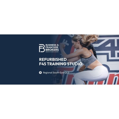 REFURBISHED F45 TRAINING STUDIO (REGIONAL SOUTH-EAST QUEENSLAND) BFB4012