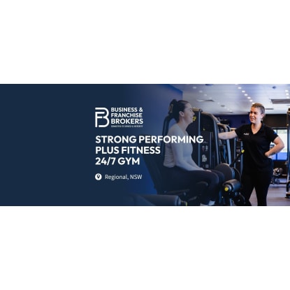 STRONG-PERFORMING PLUS FITNESS 24/7 GYM (REGIONAL NSW) BFB4407