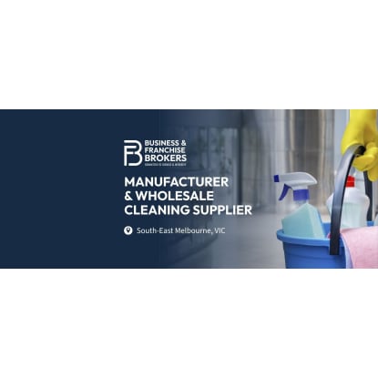 MANUFACTURER & WHOLESALE CLEANING SUPPLIER (SOUTH EAST MELB) BFB2504