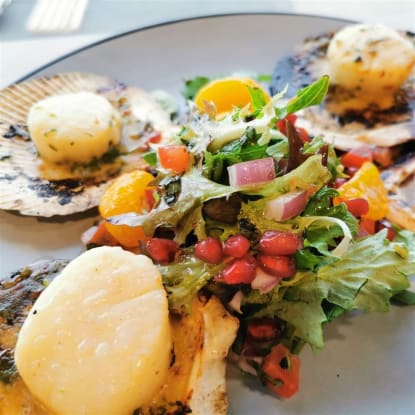 Waterfront dining