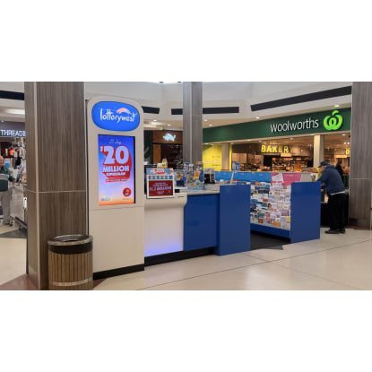 2 Lotto Kiosk in the same shopping centre.