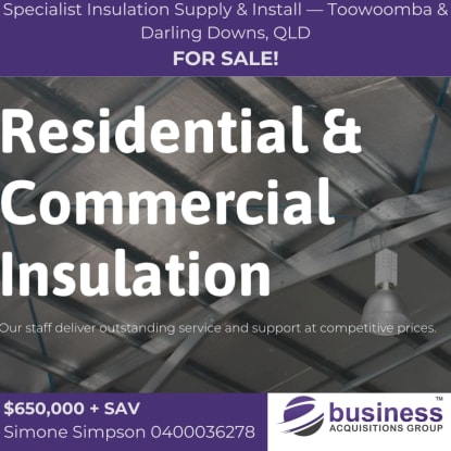 Specialist Insulation Supply & Install Toowoomba & Darling Downs, QLD
