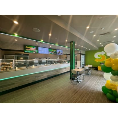 12-month-old Subway Store - As new fitout - NSW Central Coast