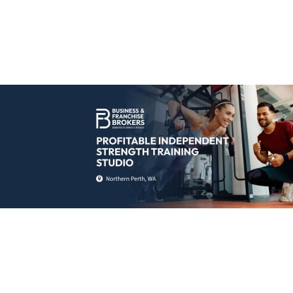 PROFITABLE INDEPENDENT STRENGTH TRAINING STUDIO (NORTHERN PERTH, WA) BFB4613