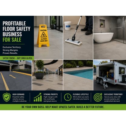 Profitable Slip Resistant Floor Safety & Compliance Business