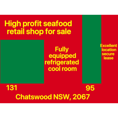 Profitable seafood retail business strong weekly sales secure lease-for sale Chatswood