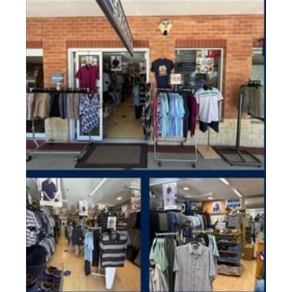 Westcoast Menswear 25 Year Established Business - Kingsley