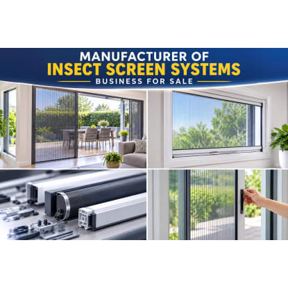 MANUFACTURER OF INSECT SCREEN SYSTEMS