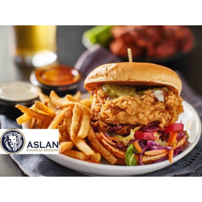 BURGER & FROZEN YOGURT BAR BUSINESS FOR SALE
