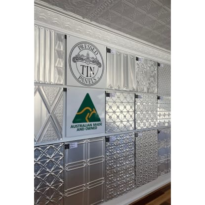 Pressed Tin Panels - Regional NSW