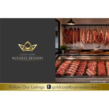 BUTCHERS – THIS ONE IS FOR YOU!! ESTABLISHED GOLD COAST BUTCHER WITH STRONG SALES GROWTH