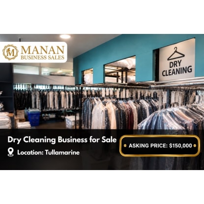 Dry Cleaning Business for Sale Near Tullamarine