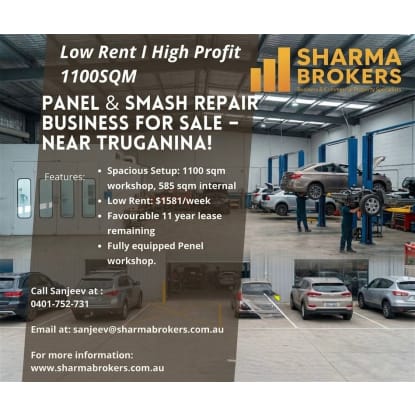 Panel Beating & Smash Repairs Near Truganina