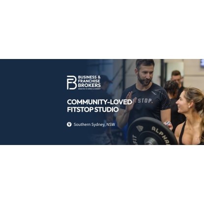 COMMUNITY-LOVED FITSTOP STUDIO FOR SALE (SOUTHERN SYDNEY, NSW) BFB3966