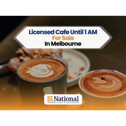 BARGAIN! Licensed Cafe for Sale Melbourne City Fringe! WIWO