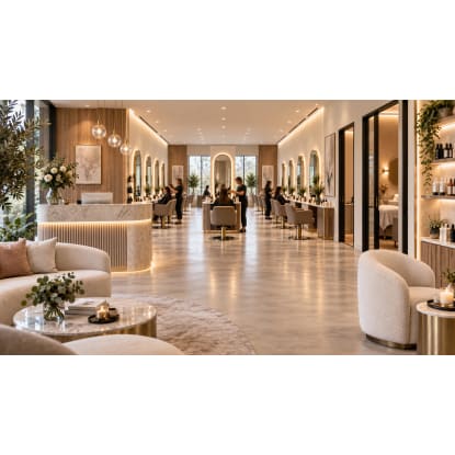 A HAIR & BEAUTY SALON WITH INCOME ALREADY FLOWING AND ROOM TO GROW