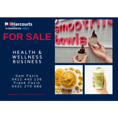 RAWBERRY KARRINYUP - HEALTH & WELLNESS BUSINESS