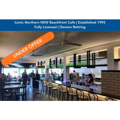Iconic Northern NSW Beachfront Cafe | Established 1993 | Fully Licensed | Owners Retiring